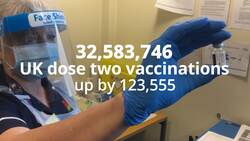 Vaccine in numbers: Doses received in UK reach 77 million News Clip