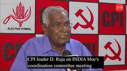 INDIA bloc's coordination committee meeting agreed on caste census, says CPI leader D Raja News Clip