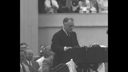Pres. Franklin Roosevelt praises AR Sen. Joseph Robinson during speech in Little Rock News Clip