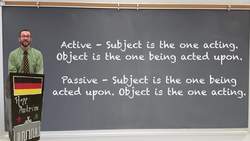 What are voices? - German Grammar Jargon - German Learning Tips #32 - Deutsch lernen Instructional Video