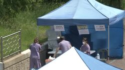 CLEAN : Images of South Koreans getting tested after fresh virus clusters emerge News Clip