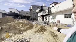 Hospital bulldozed and shelled: Kamal Adwan was only hospital in northern Gaza News Clip