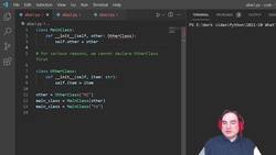 Python 3.10's new features: Explicit type aliasing for forward declarations Instructional Video