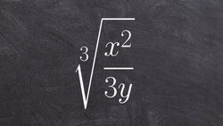 How to divide the cube root of a rational expression by rationalizing the denominator Instructional Video