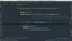 Comprehensive Android Developer Bootcamp - Firestore - Showing Multiple Documents in a ScrollView Instructional Video