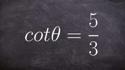 Given a trig equation, create a triangle to evaluate six trigonometric functions Instructional Video