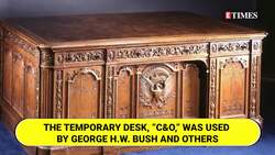 Trump's Historic Desk ‘Vanishes Overnight’: Did Elon Musk’s Son Cause Sudden Oval Office Shake-Up? News Clip