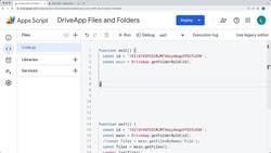 Google Apps Script - Exercise Coding Projects - Create, Move, Update Files and Folders Within Your Google Drive with Code Instructional Video