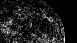 4k Plexus connected lines Technology connections Stock Footage