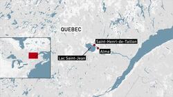 Search underway after snowmobilers go through ice in Quebec News Clip