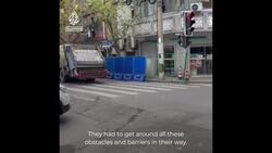 Chinese demonstrators find new ways to protest COVID restrictions News Clip