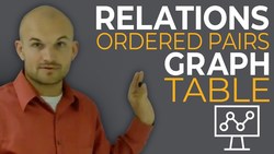 Learning about relations of an ordered pair graph and table Instructional Video