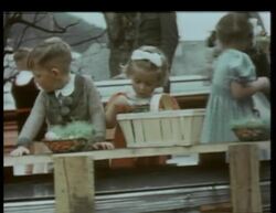 The road to Berghof and scenes on the terrace Stock Footage