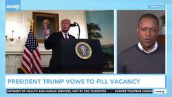 President Trump Vows To Fill Supreme Court Vacancy 'Without Delay' News Clip