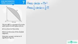 GCSE Secondary Maths Age 13-17 - Geometry & Measures: Area - Explained Instructional Video
