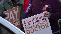 Junior doctors stage strike in Bristol as six-day NHS walkout begins News Clip