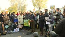 Sanders, Ocasio-Cortez push 'green' public housing News Clip