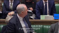 'You are not children in the playground, you are legislators,' roars Attorney General News Clip