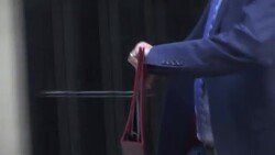 Simon Clarke departing Downing Street News Clip