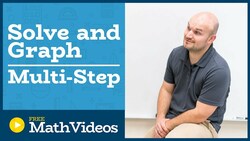 Master Solving and Graphing multi step inequalities Instructional Video
