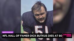 NFL Hall of Famer Dick Butkus Dies at 80 News Clip