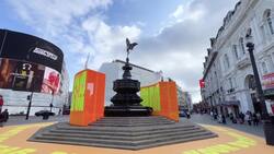 Yinka Ilori unveils new public art installation in Piccadilly Circus News Clip