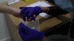 Antibody test to detect Covid-19 is performed News Clip