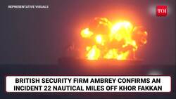 NASA Detects Fires In Gulf Of Oman Amid Israel-Iran Tensions | UK Confirms Incident News Clip