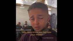 Thousands of children are on their own in Gaza News Clip
