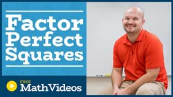 Master Factoring higher order polynomials using perfect square trinomials Instructional Video