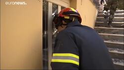 Greece: Door to door searches for the missing News Clip