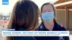 Federal Mobile Vaccine Clinics Boost Shots For People Of Color News Clip