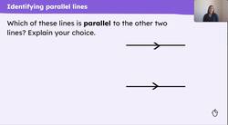 Identifying parallel lines Instructional Video