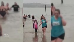 New Brunswickers brave icy waters to ring in the new year News Clip