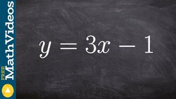 Given an equation determine if y varies directly with x Instructional Video