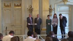 CLEAN : Olga Tokarczuk Peter Handke win Literature Nobels News Clip