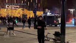 Dutch police, rioters clash at protest over COVID-19 restrictions News Clip