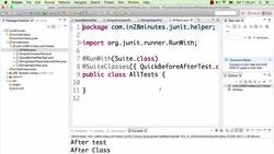 Learn Java Unit Testing with JUnit 5 in 20 Steps - Organizing Unit Tests into Suites Instructional Video