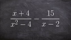 Combining rational expression with unlike denominators Instructional Video