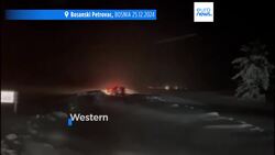 More than 200,000 homes in Bosnia lose access to power as snowstorms continue to batter the Balkans News Clip