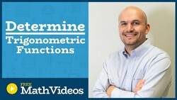 Master determining the missing sides of a triangle using trig functions Instructional Video