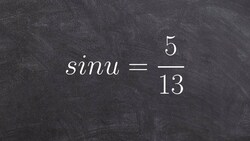 Evaluating the difference of two angles for the cosine function Instructional Video