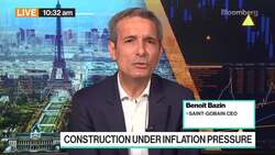Saint-Gobain CEO Says Inflation Slowing Down News Clip