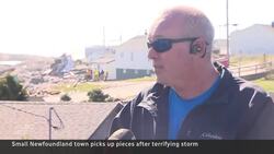 Fiona washes away homes, displaces residents in Port aux Basques, N.L. News Clip