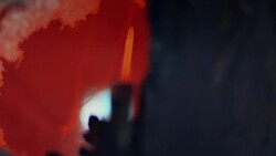 Ambient workshop noise accompanies an abstract view of a blowtorch. Stock Footage