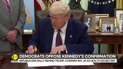 Robert F Kennedy Jr sworn in as health secretary after Senate confirmation News Clip