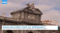 Spain Declares State Of Emergency In Response To Coronavirus Spread News Clip
