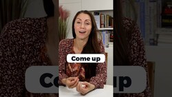 This Phrasal Verb Came Up...#shorts Instructional Video