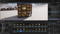 Building Medieval Worlds - Unreal Engine 5 Modular Kitbash - Adding Detail to Small Modular Houses Instructional Video