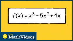 Multiplicity of zeros by factoring a polynomial equation Instructional Video
